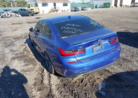 2022 BMW 3 Series M340I xDrive z USA, uszkodzony, nr VIN 3MW5U9J09N8C40199